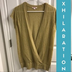 Xhilaration - Gold Knit Vest